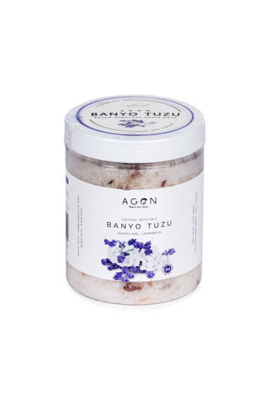Lavanta Yağlı Doğal Banyo Tuzu 300 gr - İngiliz,Himalaya,Deniz ve Kaya Tuzu - 3