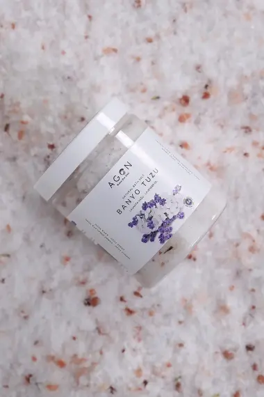 Lavanta Yağlı Doğal Banyo Tuzu 300 gr - İngiliz,Himalaya,Deniz ve Kaya Tuzu - 4