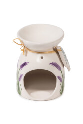 Lavendel-Muster Blatt Räucherduftlampe - 4