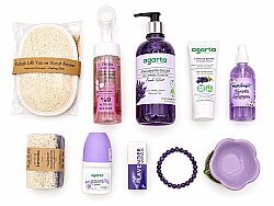 lavender-themed care and gift set - 3