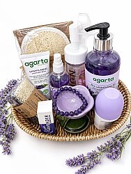 lavender-themed care and gift set - 2