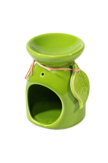 Leaf Oil Burner – Pistachio Green - 2