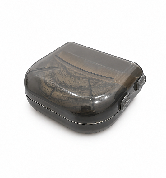 Leopard-Print Lymphatic Drainage Massage Brush with Case - 2