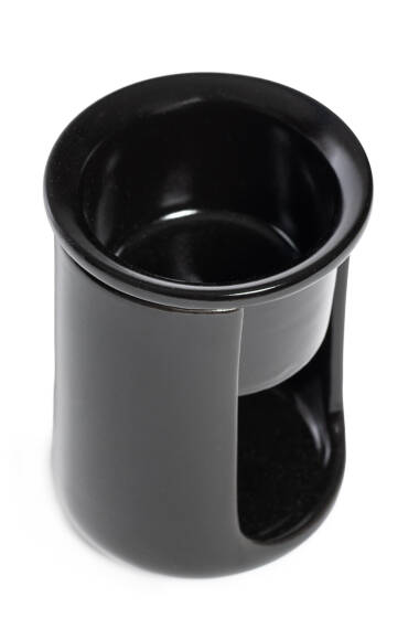 Long Bowl Incense Burner - Black - 5