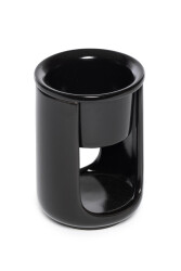 Long Bowl Incense Burner - Black - 2