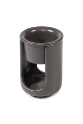 Long Bowl Incense Burner - Black - 7