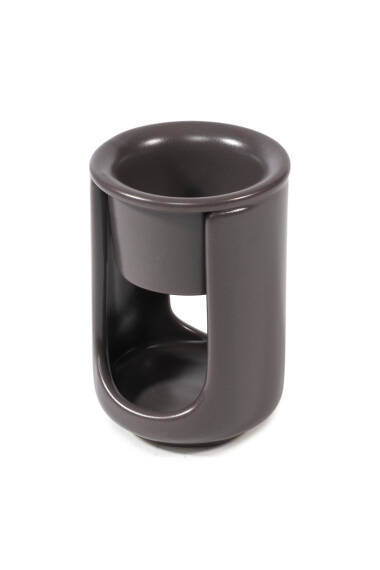 Long Bowl Incense Burner - Black - 7