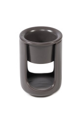 Long Bowl Incense Burner - Black - 9