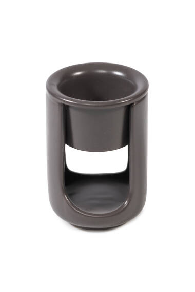 Long Bowl Incense Burner - Black - 9