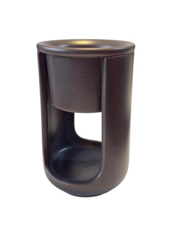 Long Bowl Incense Burner – Gray - 1