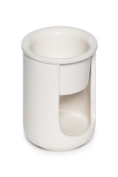 Long Bowl Incense Burner - White - 1