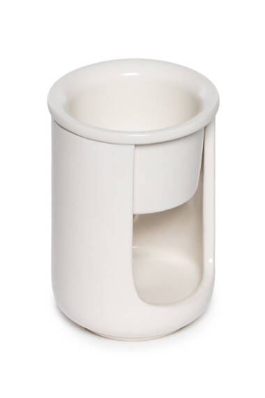 Long Bowl Incense Burner - White - 1