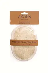 Loofah Sponge from Pumpkin Fiber for Face and Body – Natural Skin Cleansing and Revitalizing - 5