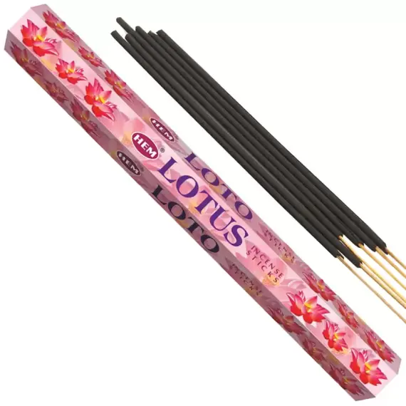 Lotus Hexa Incense Sticks – Natural Fragrance for Inner Peace - 