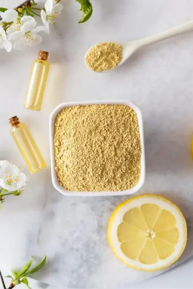 Masque Visage Naturel à l’Argile Jaune 500 ml – Anti-Points Noirs et Acné, Resserrant les Pores - 4