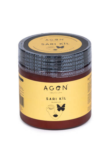 Masque Visage Naturel à l’Argile Jaune 500 ml – Anti-Points Noirs et Acné, Resserrant les Pores - 1