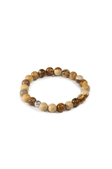 Matte Jasper Natural Stone Bracelet - 1