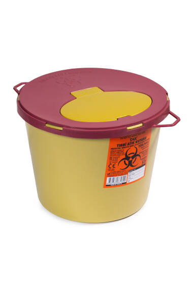 Medizinischer Abfallbehälter 5 Liter - 1