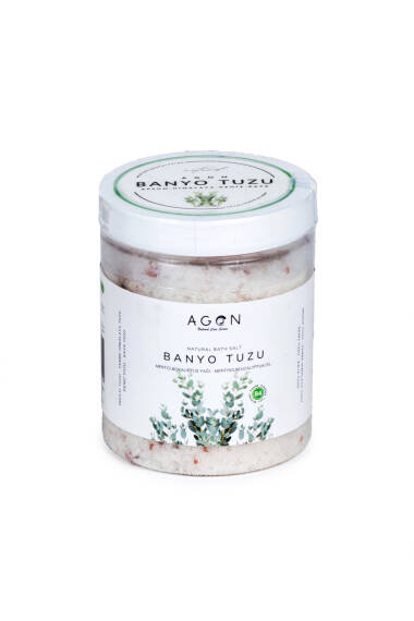 Mentol ve Okaliptüs Yağlı Doğal Banyo Tuzu 300 gr - İngiliz, Himalaya, Deniz ve Kaya Tuzu - 2