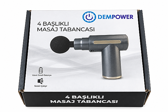 Mini 4 Başlıklı Masaj Aleti - 3