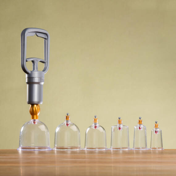 مضخة الحجامة بإصبعين من السلسلة الذهبية - 5