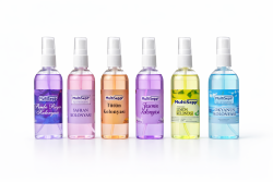 MultiSept Spray Cologne Set (Lavender, Saffron, Tobacco, Jasmine, Lemon, Ocean) – Refreshing & Hygienic 6-Pack - Mirac