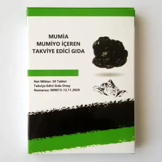Mumia-Mumiyo Tablet 30-Tablet Package - 3