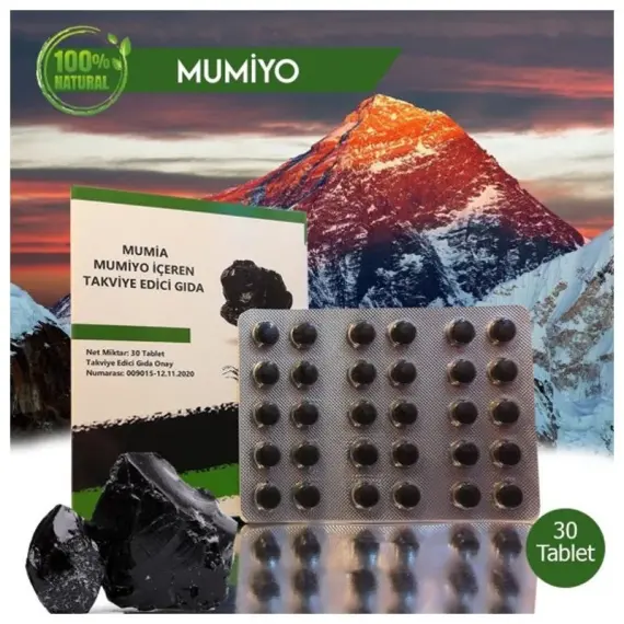 Mumia-Mumiyo Tablet 30-Tablet Package - 4