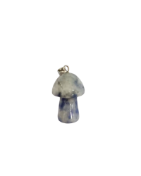 Mushroom-Shaped Sodalite Pendant - 