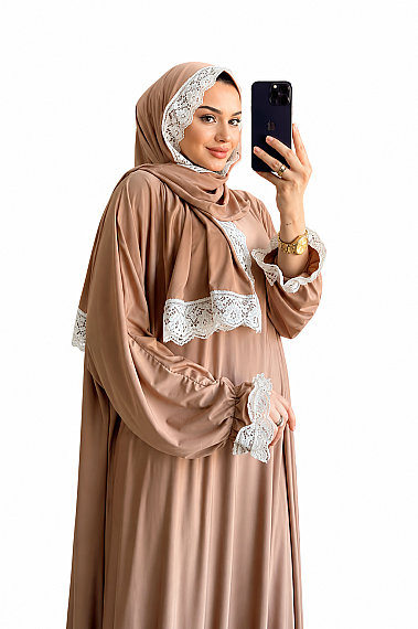 Namaz Elbisesi (Camel) - 3