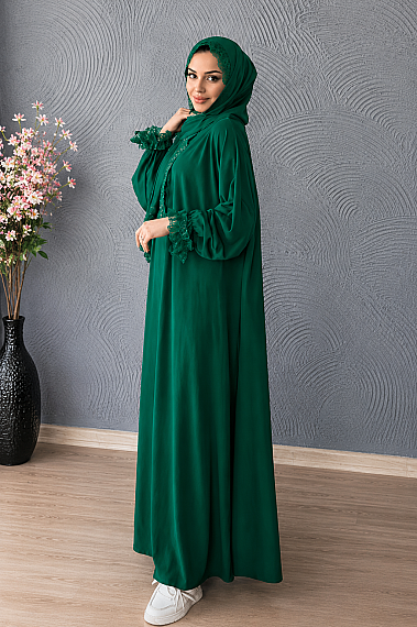 Namaz Elbisesi (Yeşil) - 2