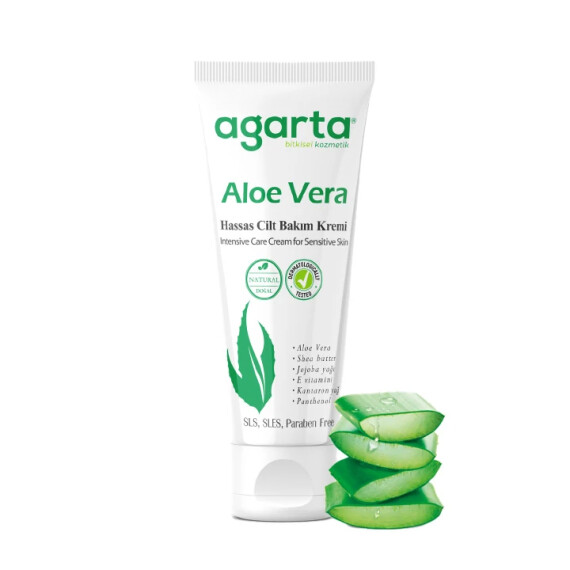 Natural Aloe Vera Cream 75 ml - 1
