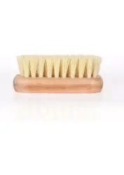 Natural Bristle Wooden Nail Care Brush - 4