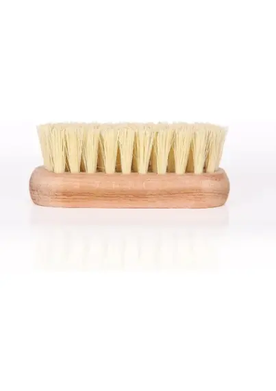 Natural Bristle Wooden Nail Care Brush - 4