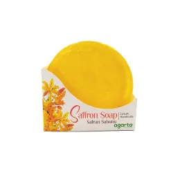 Natural Flower Garden Saffron Soap 150 g - Agarta
