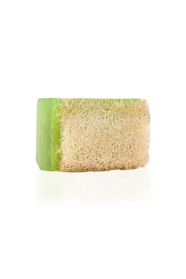 Natural Loofah Aloe Vera Soap – Exfoliation & Hydration in One! - 6