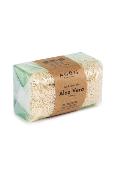 Natural Loofah Aloe Vera Soap – Exfoliation & Hydration in One! - 1