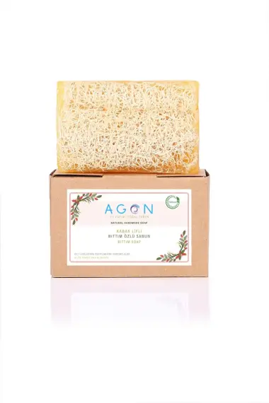Natural Loofah Bitter Almond Oil Soap – Natural Purification for Your Skin - 10