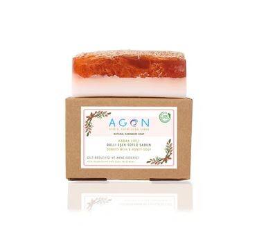 Natural Loofah Honey Donkey Milk Soap – Natural Care for Your Skin - 5