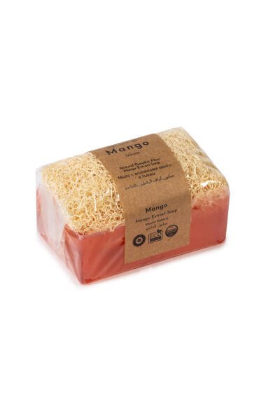 Natural Loofah & Mango Essence Soap - 8