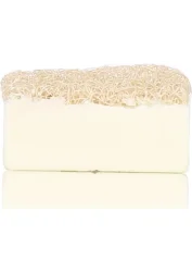 Natural Loofah Soap with Coconut Extract | Handmade Exfoliating Natural Soap - 3