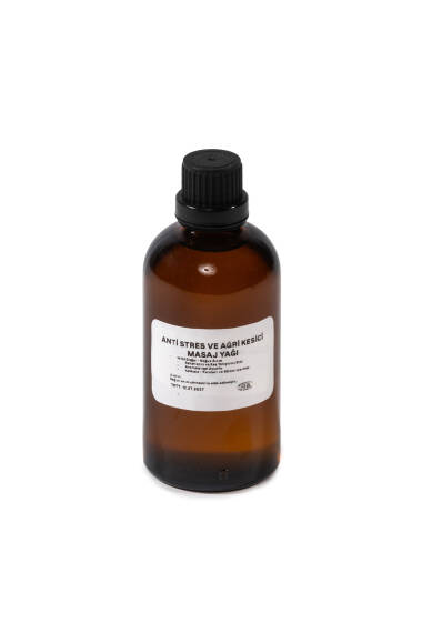 Natural Stress & Pain Relief Massage Oil (100 ml) - 3