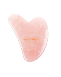 Natürlicher Rosenquarz Gua Sha - 4