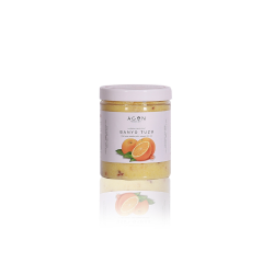 Natürliches Badesalz mit Orangenöl 300 g | Epsom-, Rosa Himalaya-, Meersalz- und Steinsalz-Aromatherapie - AGON