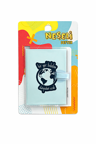 Neşeli Mini Defter Dünya Temalı - 1