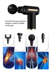 Nordmende 4-Head Massage Device Gold – Deep Relaxation and Comfort - 2