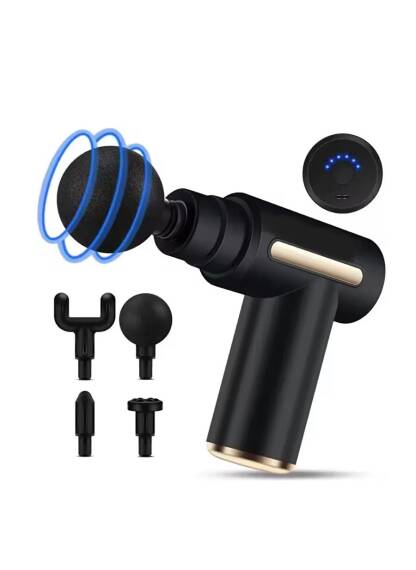 Nordmende 4-Kopf-Massagegerät Gold – Tiefgehende Entspannung und Komfort - 1