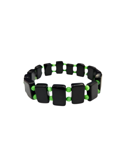 Onyx Beaded Natural Stone Rolex Bracelet - 2