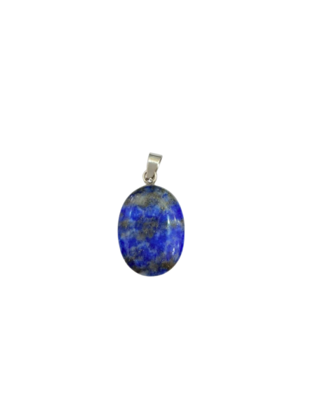 Oval-Shaped Lapis Lazuli Pendant - 1