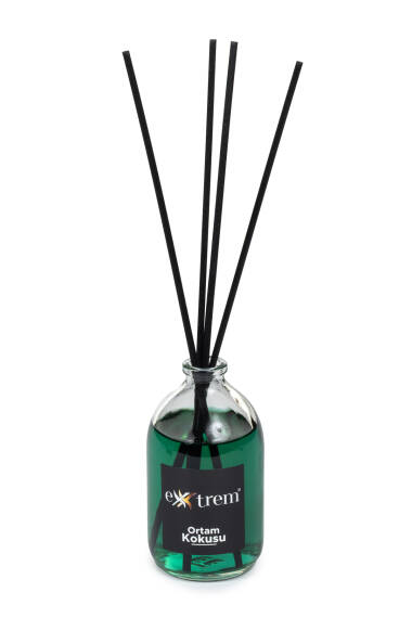 Parfum d'ambiance avec bâtonnets de bambou décoratifs - Bouquet de printemps 100ml (Rond) - 4